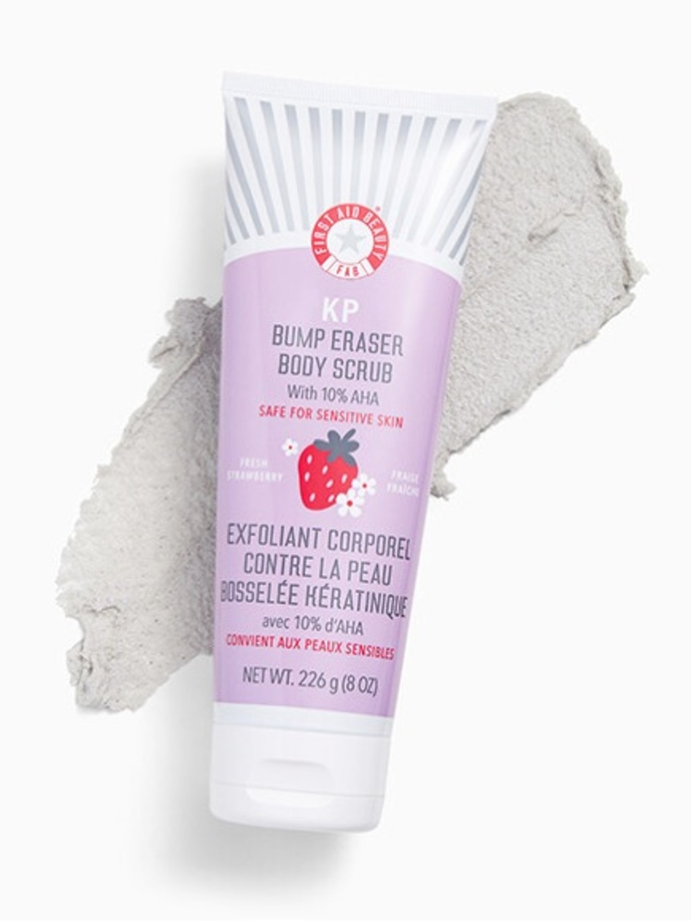 Brand New First Aid Beauty KP Bump Eraser Body Scrub w/ 10% AHA 8 OZ